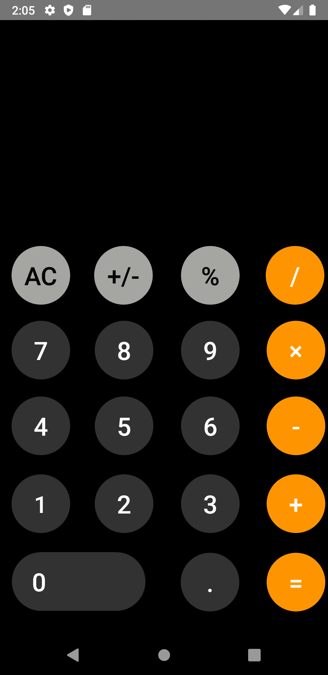 Elegant Calculator